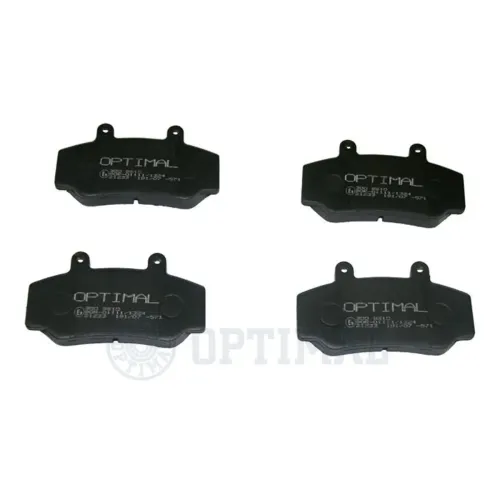 Bremsbelagsatz, Scheibenbremse Vorderachse OPTIMAL BP-09610 Bild Bremsbelagsatz, Scheibenbremse Vorderachse OPTIMAL BP-09610