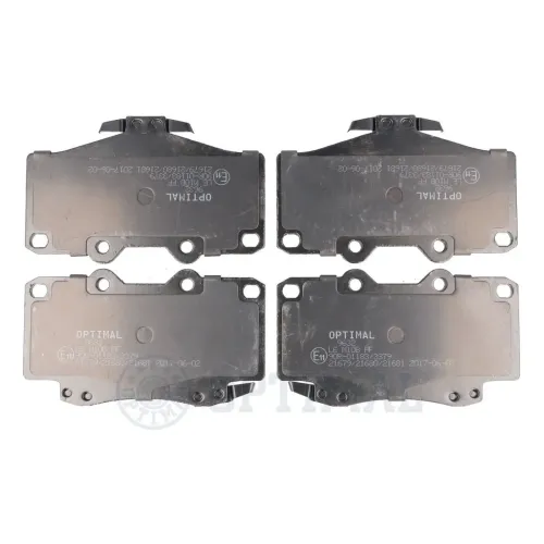 Bremsbelagsatz, Scheibenbremse Vorderachse OPTIMAL BP-09632 Bild Bremsbelagsatz, Scheibenbremse Vorderachse OPTIMAL BP-09632