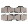 Bremsbelagsatz, Scheibenbremse Vorderachse OPTIMAL BP-09632 Bild Bremsbelagsatz, Scheibenbremse Vorderachse OPTIMAL BP-09632