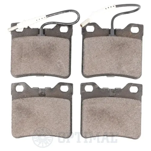 Bremsbelagsatz, Scheibenbremse Hinterachse OPTIMAL BP-09649 Bild Bremsbelagsatz, Scheibenbremse Hinterachse OPTIMAL BP-09649