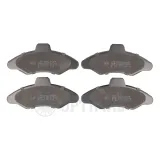 Bremsbelagsatz, Scheibenbremse Vorderachse OPTIMAL BP-09664