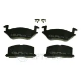 Bremsbelagsatz, Scheibenbremse Vorderachse OPTIMAL BP-09668