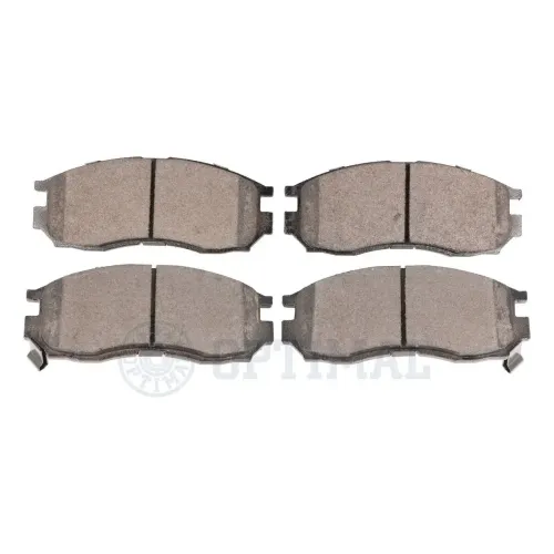 Bremsbelagsatz, Scheibenbremse Vorderachse OPTIMAL BP-09684 Bild Bremsbelagsatz, Scheibenbremse Vorderachse OPTIMAL BP-09684