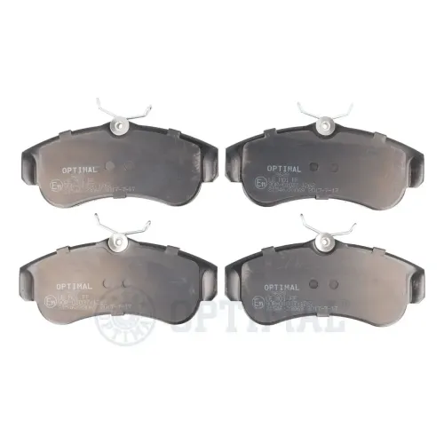 Bremsbelagsatz, Scheibenbremse Vorderachse OPTIMAL BP-09689 Bild Bremsbelagsatz, Scheibenbremse Vorderachse OPTIMAL BP-09689