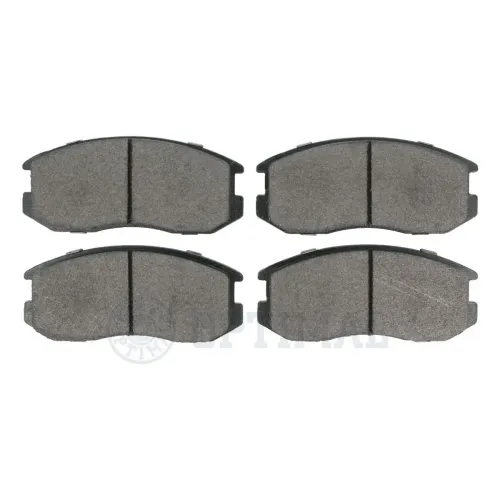 Bremsbelagsatz, Scheibenbremse Vorderachse OPTIMAL BP-09714 Bild Bremsbelagsatz, Scheibenbremse Vorderachse OPTIMAL BP-09714
