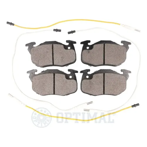 Bremsbelagsatz, Scheibenbremse Vorderachse OPTIMAL BP-09750 Bild Bremsbelagsatz, Scheibenbremse Vorderachse OPTIMAL BP-09750