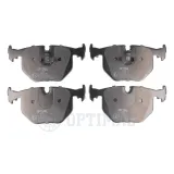 Bremsbelagsatz, Scheibenbremse Hinterachse OPTIMAL BP-09755