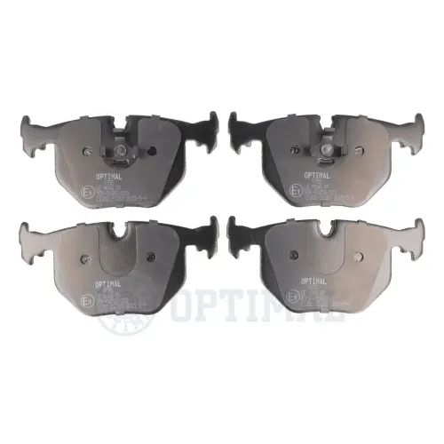 Bremsbelagsatz, Scheibenbremse Hinterachse OPTIMAL BP-09755 Bild Bremsbelagsatz, Scheibenbremse Hinterachse OPTIMAL BP-09755