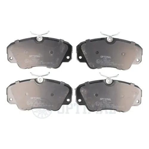 Bremsbelagsatz, Scheibenbremse Vorderachse OPTIMAL BP-09756 Bild Bremsbelagsatz, Scheibenbremse Vorderachse OPTIMAL BP-09756