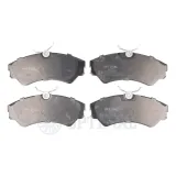 Bremsbelagsatz, Scheibenbremse Vorderachse OPTIMAL BP-09757