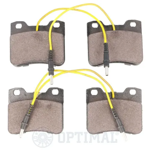 Bremsbelagsatz, Scheibenbremse Vorderachse OPTIMAL BP-09761 Bild Bremsbelagsatz, Scheibenbremse Vorderachse OPTIMAL BP-09761