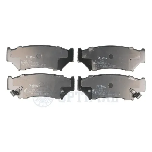 Bremsbelagsatz, Scheibenbremse Vorderachse OPTIMAL BP-09767 Bild Bremsbelagsatz, Scheibenbremse Vorderachse OPTIMAL BP-09767