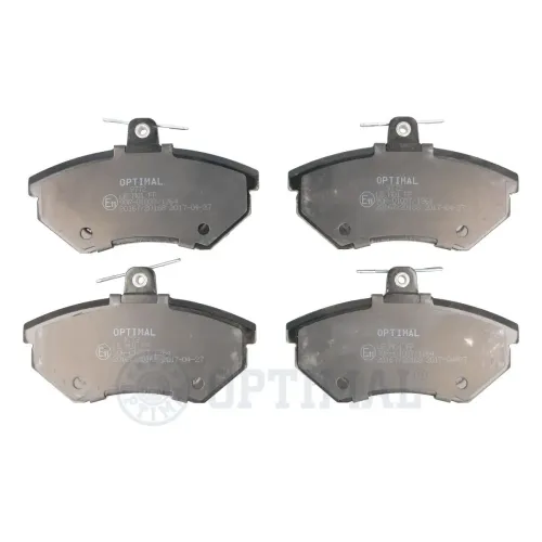 Bremsbelagsatz, Scheibenbremse Vorderachse OPTIMAL BP-09772 Bild Bremsbelagsatz, Scheibenbremse Vorderachse OPTIMAL BP-09772