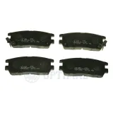 Bremsbelagsatz, Scheibenbremse Hinterachse OPTIMAL BP-09792