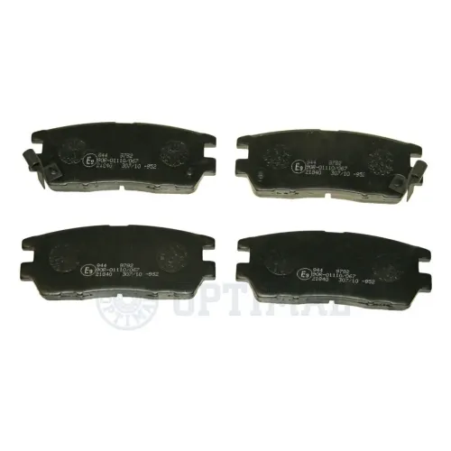 Bremsbelagsatz, Scheibenbremse Hinterachse OPTIMAL BP-09792 Bild Bremsbelagsatz, Scheibenbremse Hinterachse OPTIMAL BP-09792