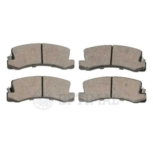 Bremsbelagsatz, Scheibenbremse Hinterachse OPTIMAL BP-09807 Bild Bremsbelagsatz, Scheibenbremse Hinterachse OPTIMAL BP-09807
