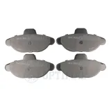 Bremsbelagsatz, Scheibenbremse Vorderachse OPTIMAL BP-09810