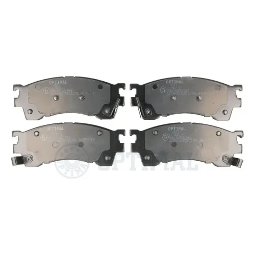 Bremsbelagsatz, Scheibenbremse Vorderachse OPTIMAL BP-09811 Bild Bremsbelagsatz, Scheibenbremse Vorderachse OPTIMAL BP-09811