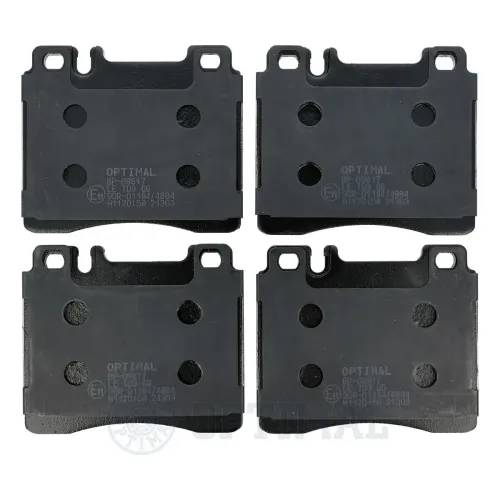 Bremsbelagsatz, Scheibenbremse Vorderachse OPTIMAL BP-09817 Bild Bremsbelagsatz, Scheibenbremse Vorderachse OPTIMAL BP-09817