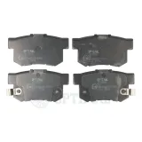 Bremsbelagsatz, Scheibenbremse Hinterachse OPTIMAL BP-09823