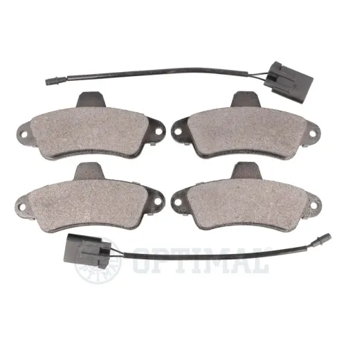 Bremsbelagsatz, Scheibenbremse Hinterachse OPTIMAL BP-09840 Bild Bremsbelagsatz, Scheibenbremse Hinterachse OPTIMAL BP-09840