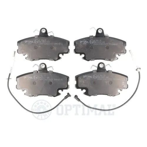 Bremsbelagsatz, Scheibenbremse Vorderachse OPTIMAL BP-09870 Bild Bremsbelagsatz, Scheibenbremse Vorderachse OPTIMAL BP-09870