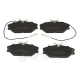 Bremsbelagsatz, Scheibenbremse Vorderachse OPTIMAL BP-09871