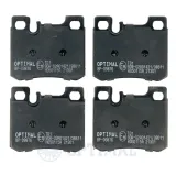 Bremsbelagsatz, Scheibenbremse Hinterachse OPTIMAL BP-09876