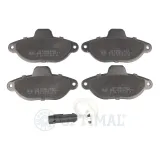 Bremsbelagsatz, Scheibenbremse Vorderachse OPTIMAL BP-09898