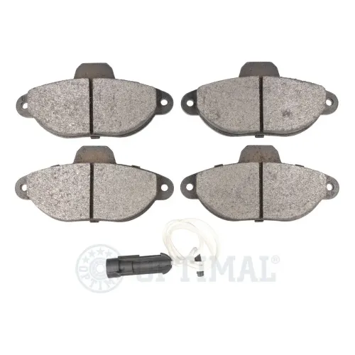 Bremsbelagsatz, Scheibenbremse Vorderachse OPTIMAL BP-09898 Bild Bremsbelagsatz, Scheibenbremse Vorderachse OPTIMAL BP-09898