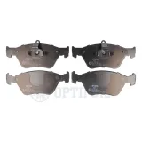 Bremsbelagsatz, Scheibenbremse Vorderachse OPTIMAL BP-09915
