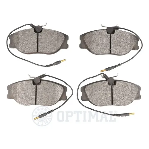 Bremsbelagsatz, Scheibenbremse Vorderachse OPTIMAL BP-10043 Bild Bremsbelagsatz, Scheibenbremse Vorderachse OPTIMAL BP-10043