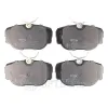 Bremsbelagsatz, Scheibenbremse Hinterachse OPTIMAL BP-10048