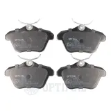 Bremsbelagsatz, Scheibenbremse Hinterachse OPTIMAL BP-10055