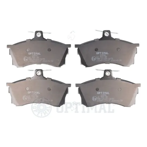 Bremsbelagsatz, Scheibenbremse Vorderachse OPTIMAL BP-10056 Bild Bremsbelagsatz, Scheibenbremse Vorderachse OPTIMAL BP-10056