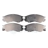 Bremsbelagsatz, Scheibenbremse Vorderachse OPTIMAL BP-10057