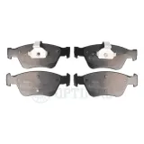 Bremsbelagsatz, Scheibenbremse Vorderachse OPTIMAL BP-10063