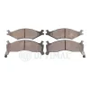 Bremsbelagsatz, Scheibenbremse Vorderachse OPTIMAL BP-10086 Bild Bremsbelagsatz, Scheibenbremse Vorderachse OPTIMAL BP-10086