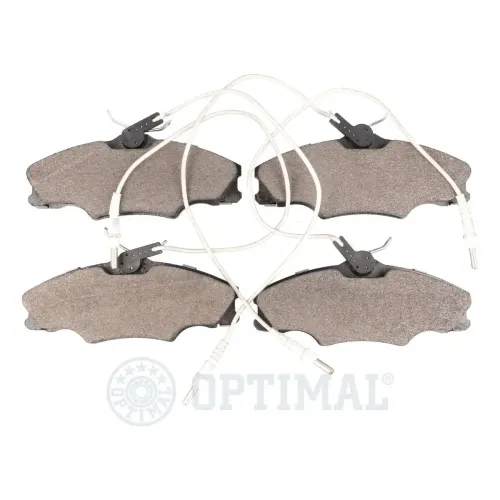 Bremsbelagsatz, Scheibenbremse Vorderachse OPTIMAL BP-10090 Bild Bremsbelagsatz, Scheibenbremse Vorderachse OPTIMAL BP-10090