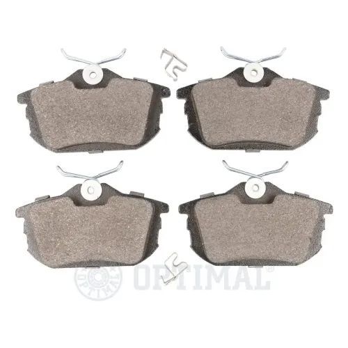 Bremsbelagsatz, Scheibenbremse Hinterachse OPTIMAL BP-10093 Bild Bremsbelagsatz, Scheibenbremse Hinterachse OPTIMAL BP-10093