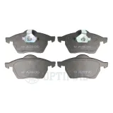 Bremsbelagsatz, Scheibenbremse Vorderachse OPTIMAL BP-10124