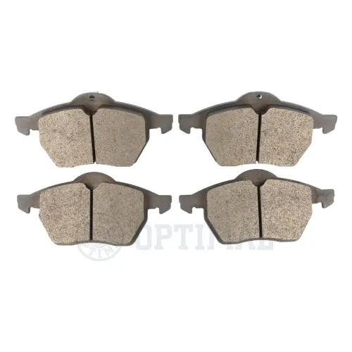 Bremsbelagsatz, Scheibenbremse Vorderachse OPTIMAL BP-10124 Bild Bremsbelagsatz, Scheibenbremse Vorderachse OPTIMAL BP-10124