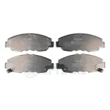 Bremsbelagsatz, Scheibenbremse Vorderachse OPTIMAL BP-10133