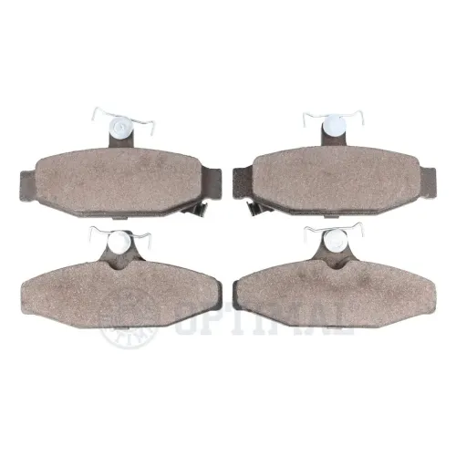 Bremsbelagsatz, Scheibenbremse Hinterachse OPTIMAL BP-10156 Bild Bremsbelagsatz, Scheibenbremse Hinterachse OPTIMAL BP-10156