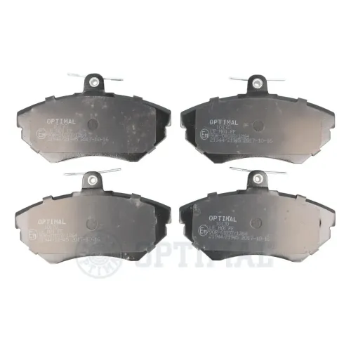 Bremsbelagsatz, Scheibenbremse Vorderachse OPTIMAL BP-10170 Bild Bremsbelagsatz, Scheibenbremse Vorderachse OPTIMAL BP-10170