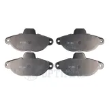 Bremsbelagsatz, Scheibenbremse Vorderachse OPTIMAL BP-10180