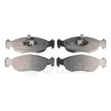 Bremsbelagsatz, Scheibenbremse Vorderachse OPTIMAL BP-10198