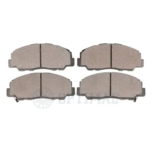 Bremsbelagsatz, Scheibenbremse Vorderachse OPTIMAL BP-10201 Bild Bremsbelagsatz, Scheibenbremse Vorderachse OPTIMAL BP-10201
