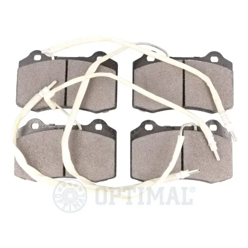 Bremsbelagsatz, Scheibenbremse Vorderachse OPTIMAL BP-10204 Bild Bremsbelagsatz, Scheibenbremse Vorderachse OPTIMAL BP-10204