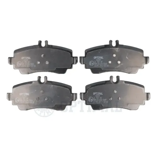 Bremsbelagsatz, Scheibenbremse Vorderachse OPTIMAL BP-10205 Bild Bremsbelagsatz, Scheibenbremse Vorderachse OPTIMAL BP-10205